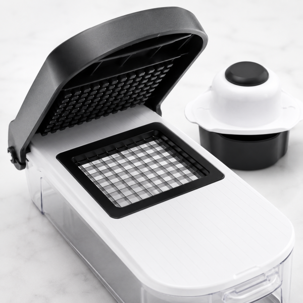 close up Vegetable chopper and mandolin slicer