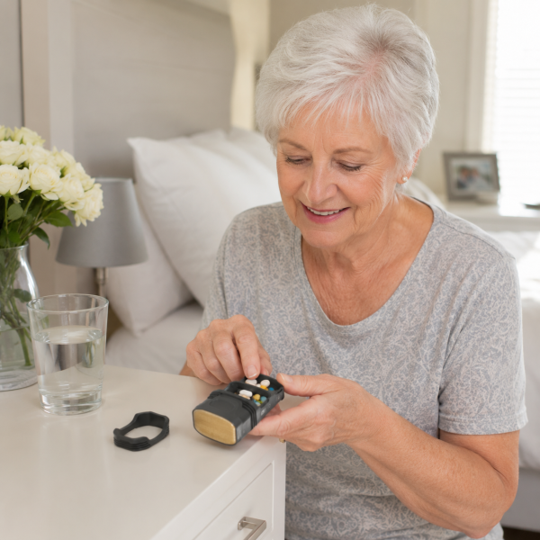 weekly pill memory loss in elderly using weekly pill organiser